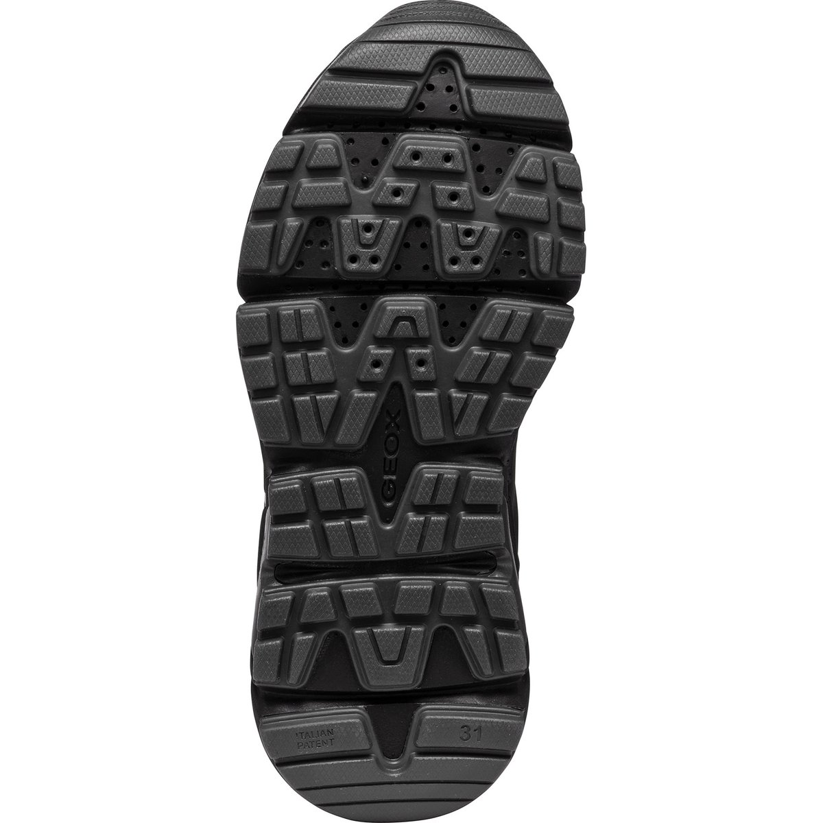Baskets  J FLEXYPER PLUS  B ABX noir/gris foncé, GEOX
