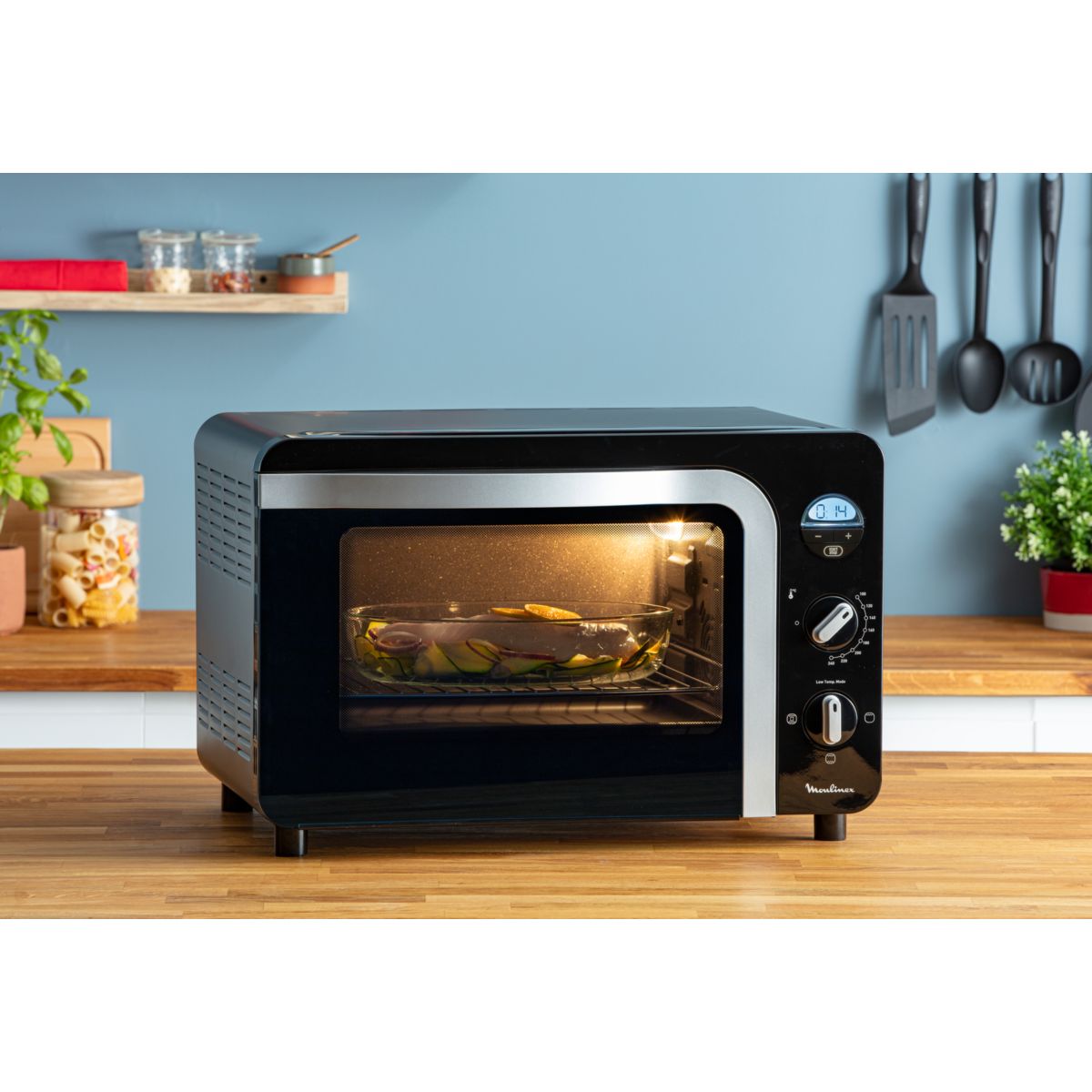 Mini four DELICIO OX283810 39L noir, MOULINEX