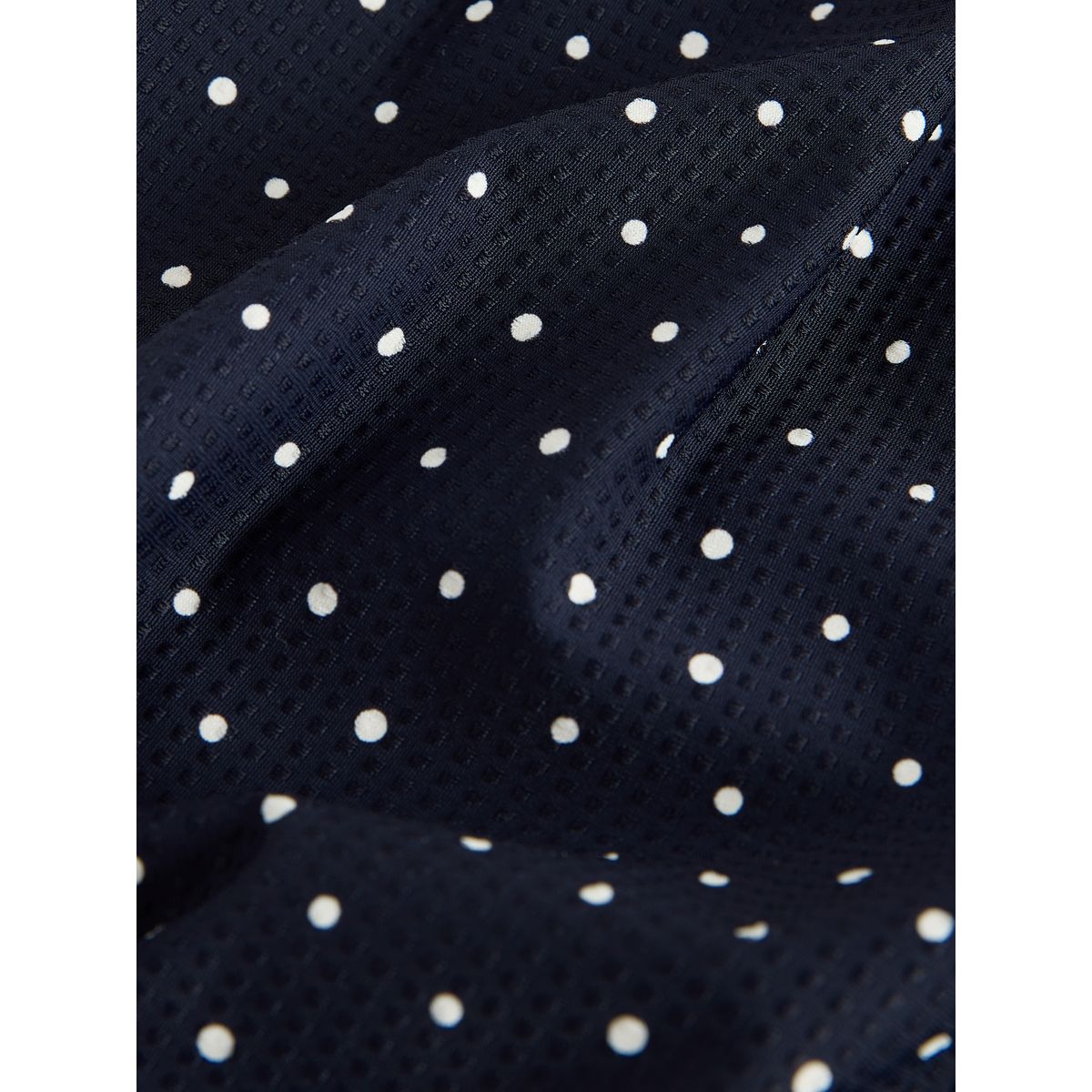 Short de sport léger active marine à pois, NEXT
