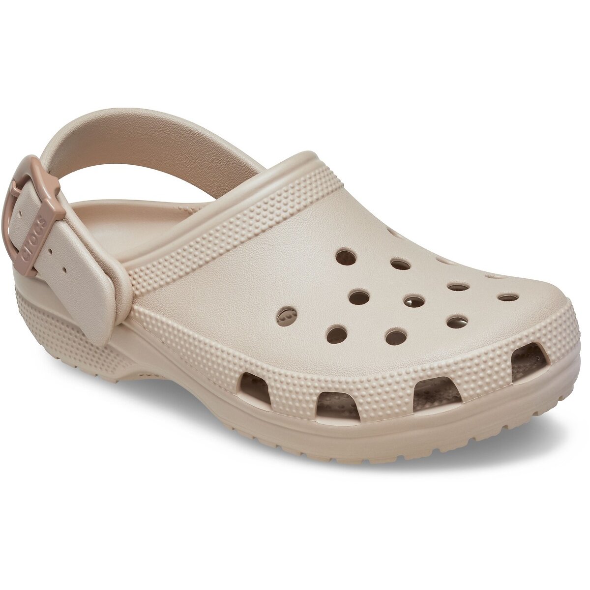 Sabots Classic Enamel Buckle taupe, CROCS