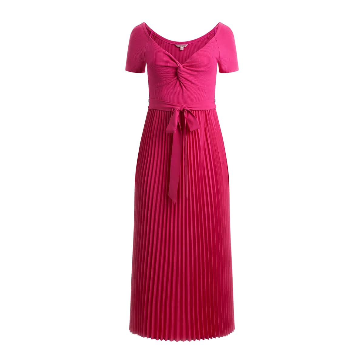 GUESS Robe pull plissée fuchsia, GUESS