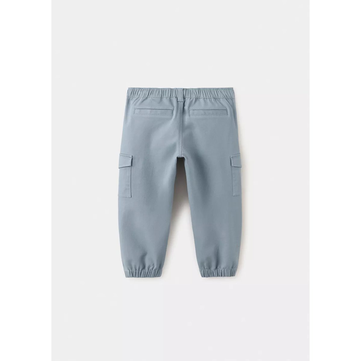 Pantalon jogger cargo bleu, MANGO BABY