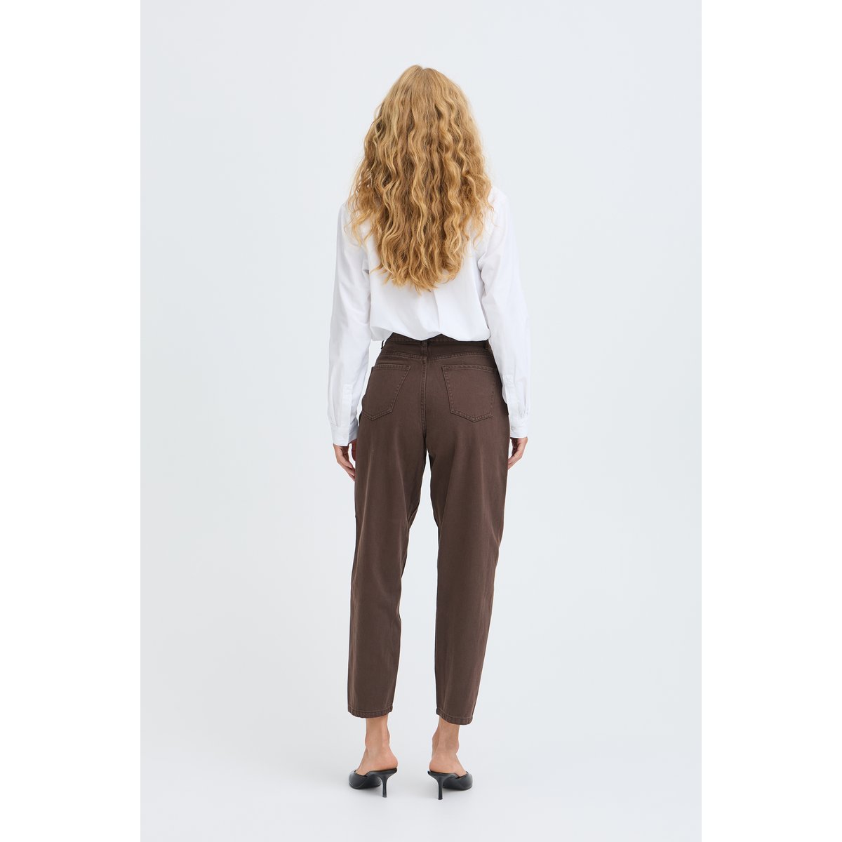 Jeans marron java, B.YOUNG