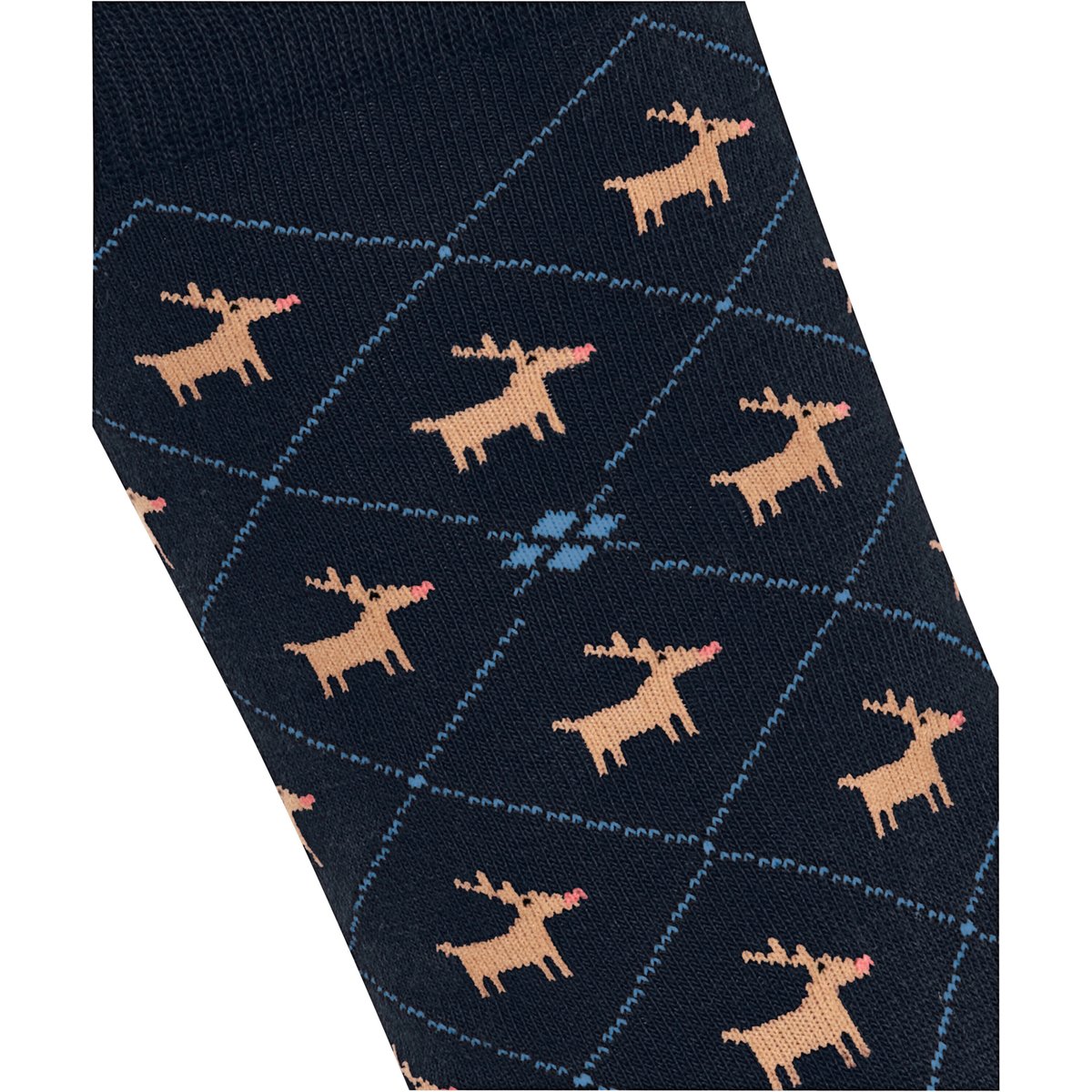 Chaussettes Reindeer Opaque marin, BURLINGTON