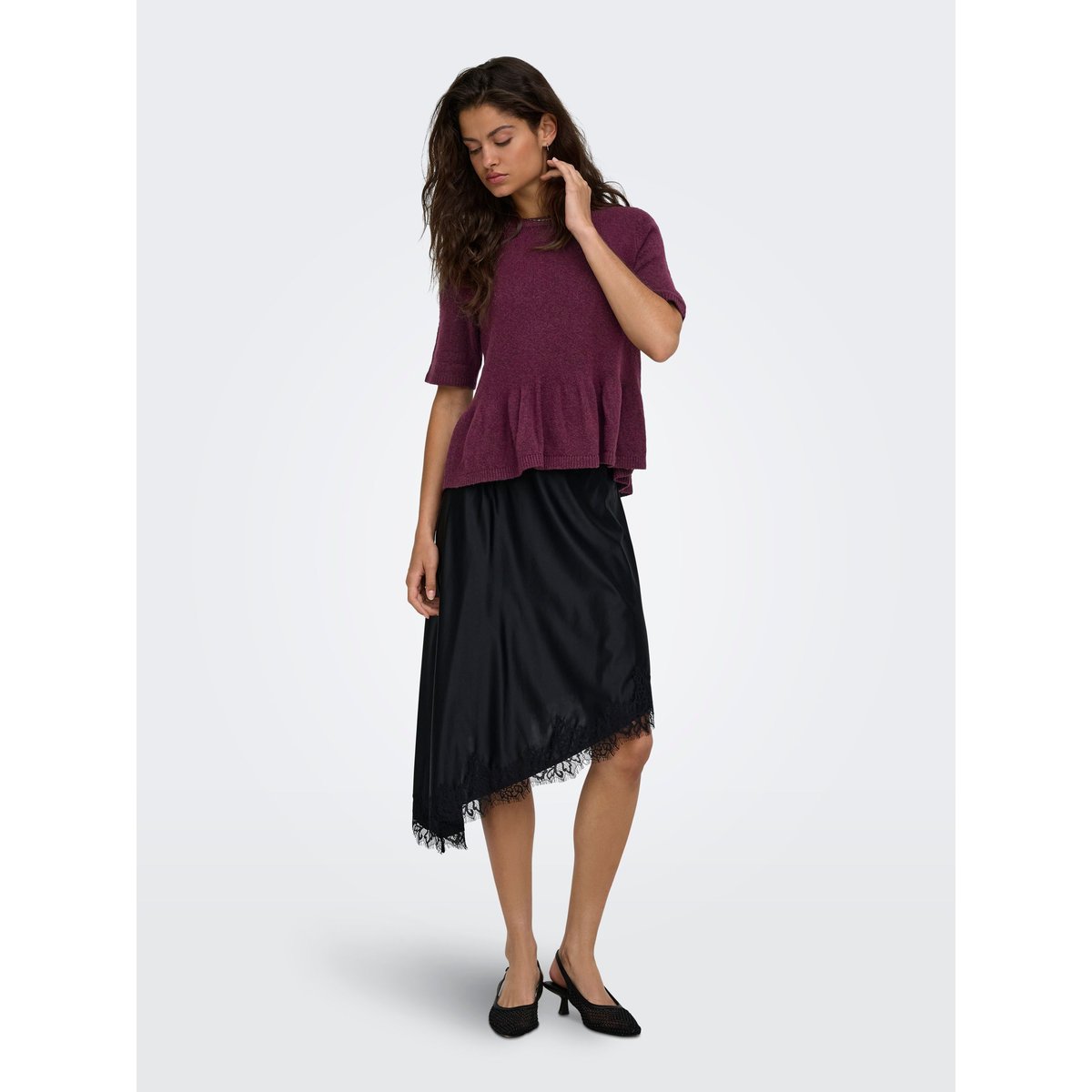 Pull En Maille windsor wine, JDY