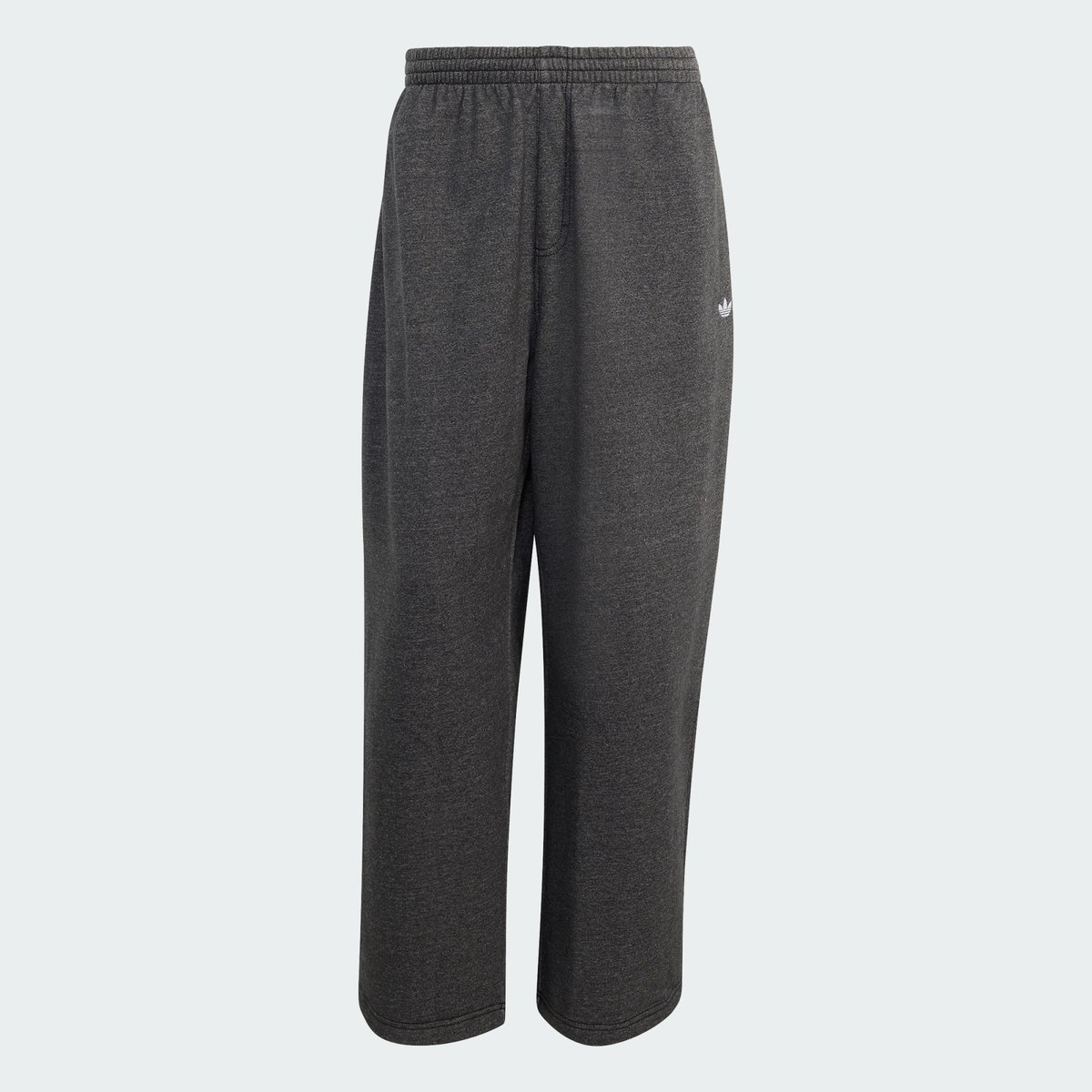 Pantalon Ourlet Ouvert Baggy Chiné Trèfle Essentials Pantalon Ourlet Ouvert Baggy Chiné Trèfle Essentials dark grey heather, adidas Originals