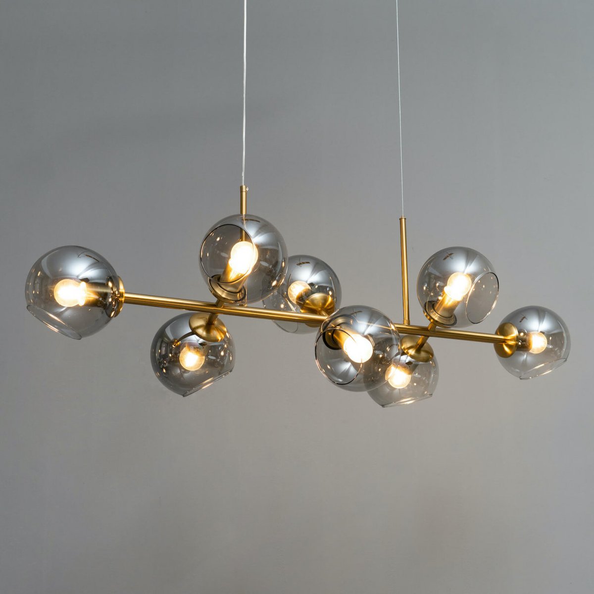 Grande suspension moderne - CARLOTTA doré / laiton, KOSILUM