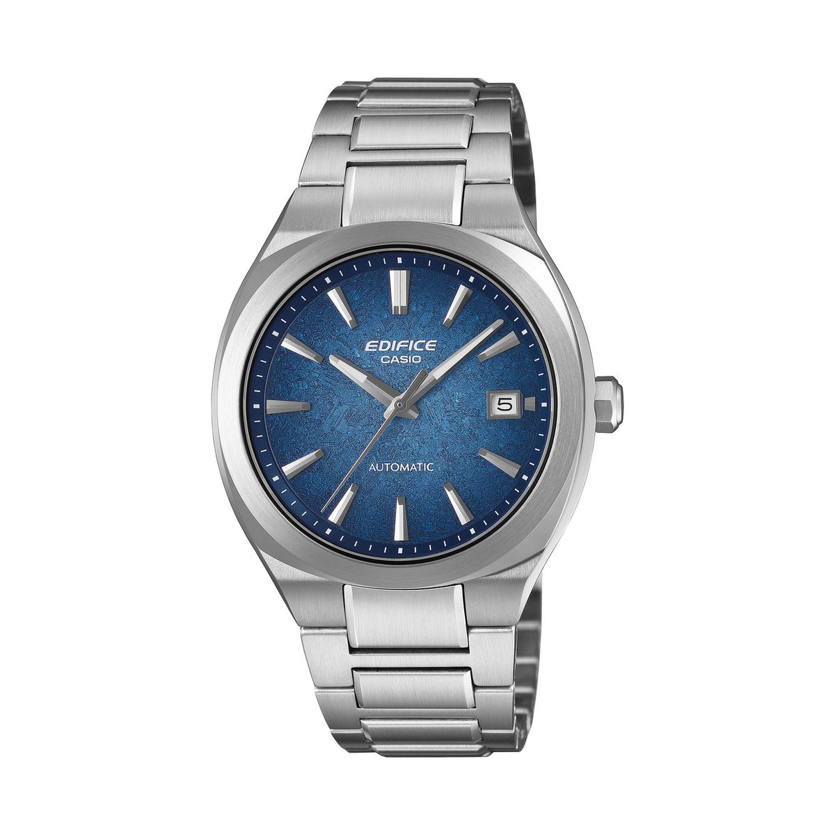 Montre Analogique EDIFICE argenté bleu argenté, CASIO
