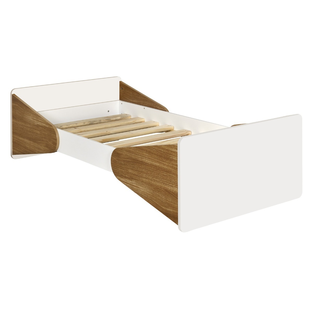 Lit enfant Montessori ZAHIA blanc, AKITEN RETAIL