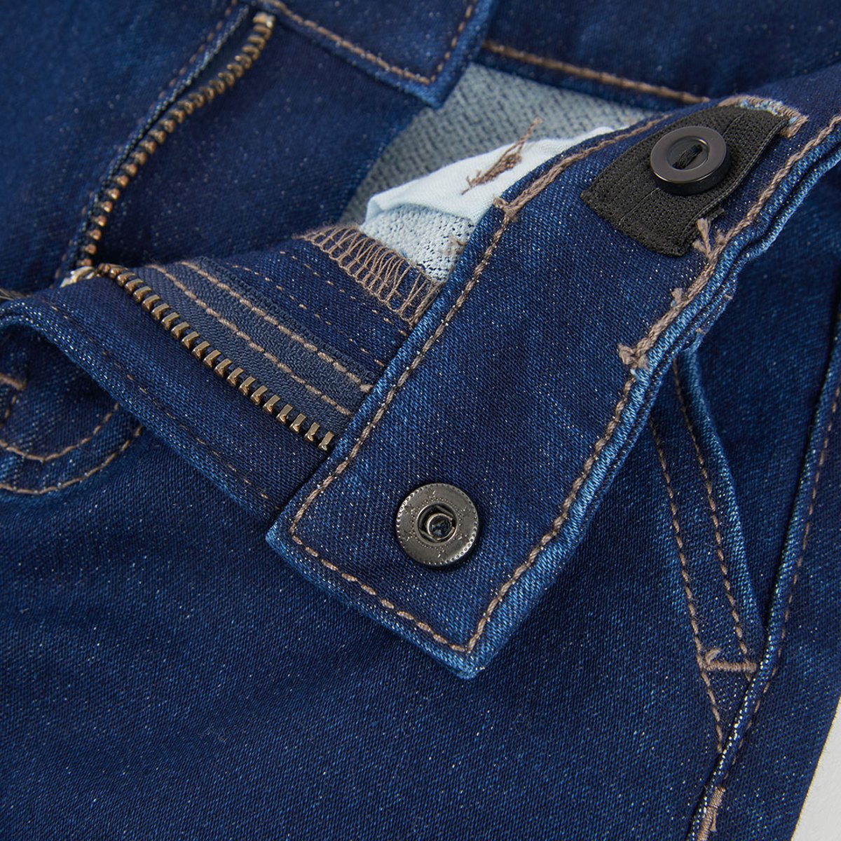 Pantalon garçon denim bleu, BOBOLI