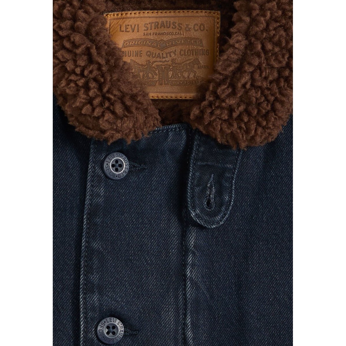 Veste, col contrasté, DECK red rock beach, LEVI'S