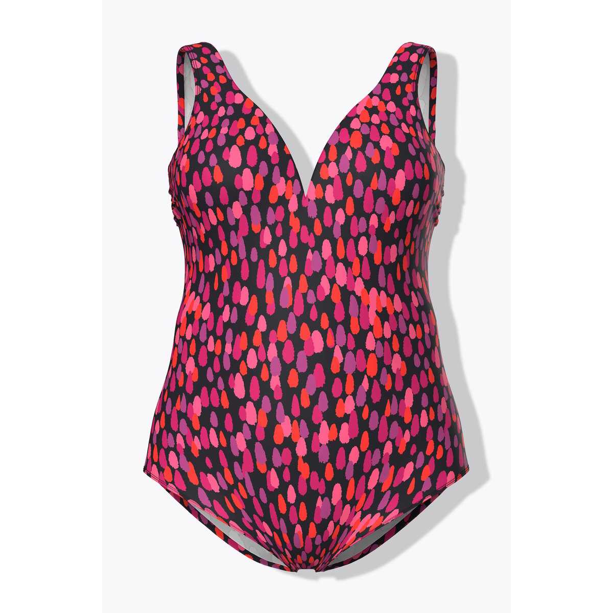 Maillot de bain avec bonnets souples orchidée, ULLA POPKEN