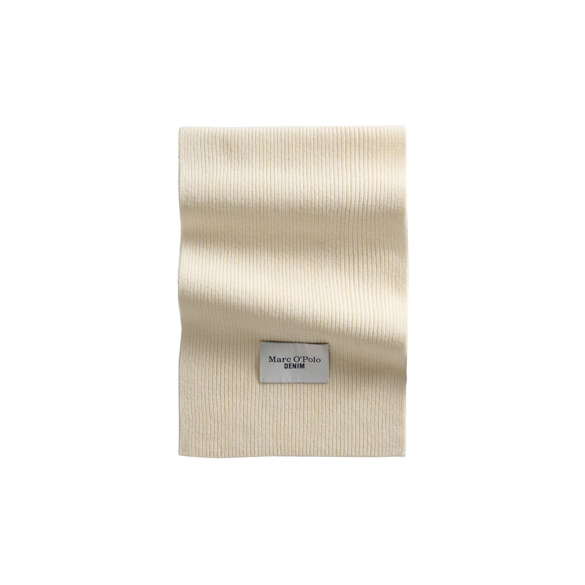écharpe tricotée en laine mérinos douce blanc, MARC O’POLO DENIM