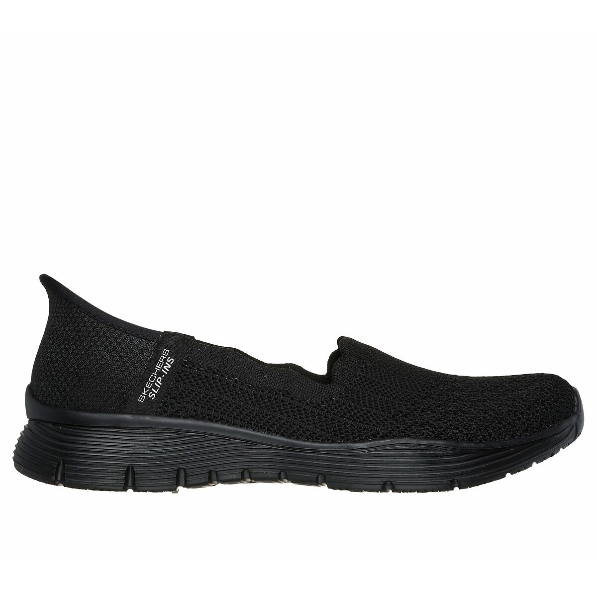 Baskets Slip-Ins: Seager - Believe It noir, SKECHERS