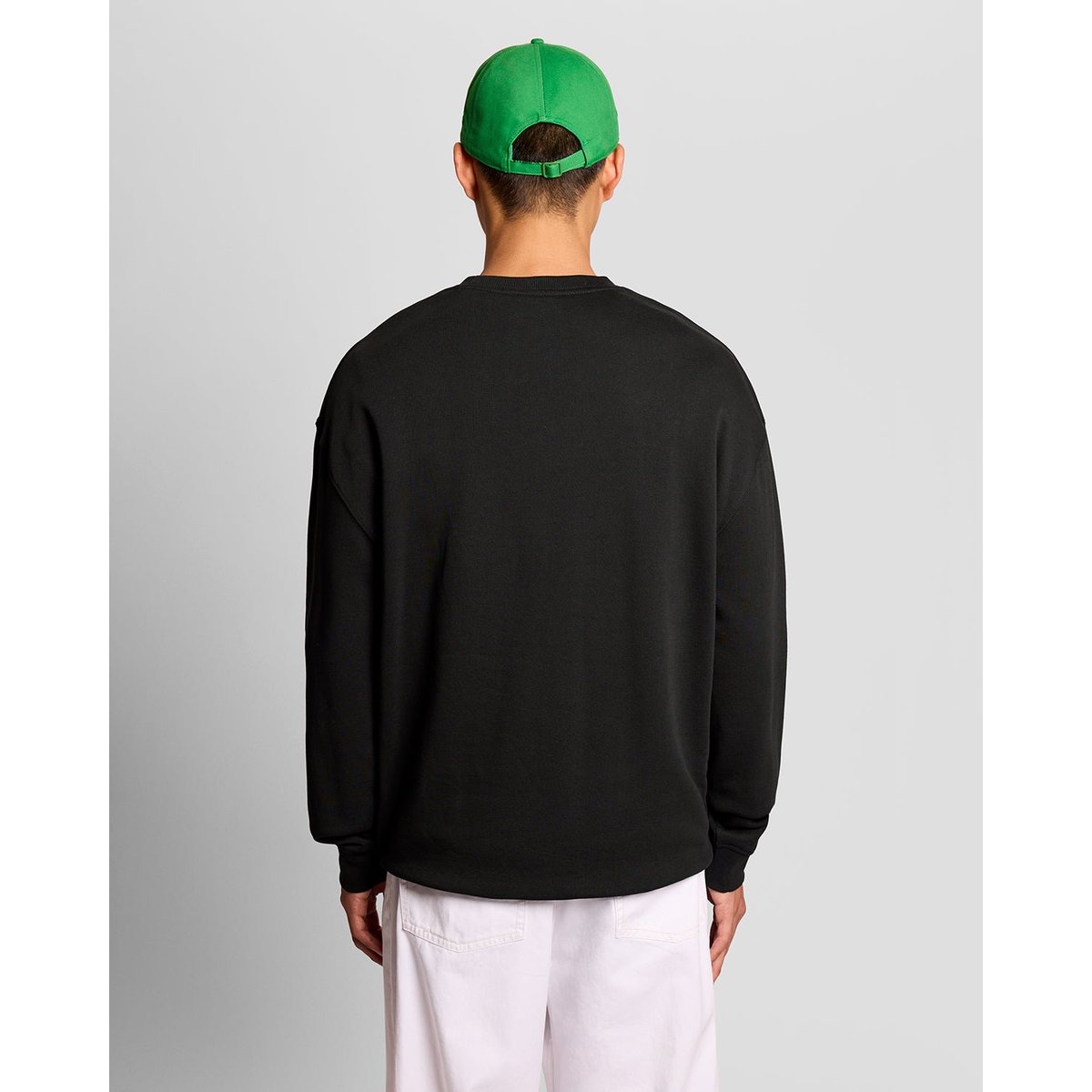 Sweat-shirt imprimé poitrine graphique noir jais, LYLE & SCOTT