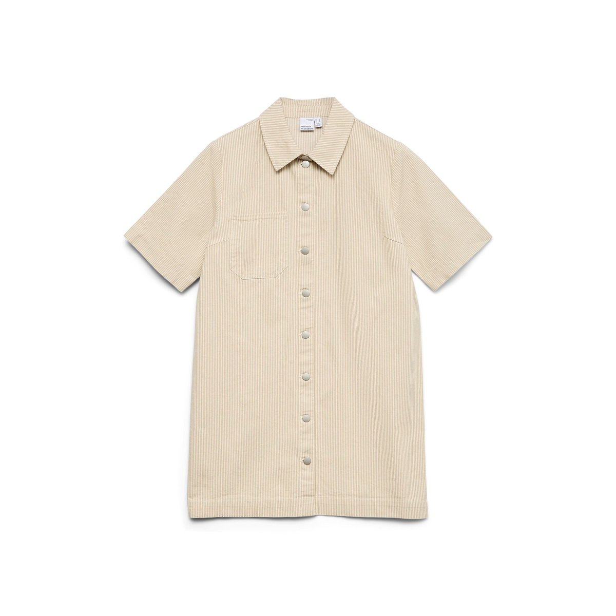 Robe En Denim bright white, VERO MODA