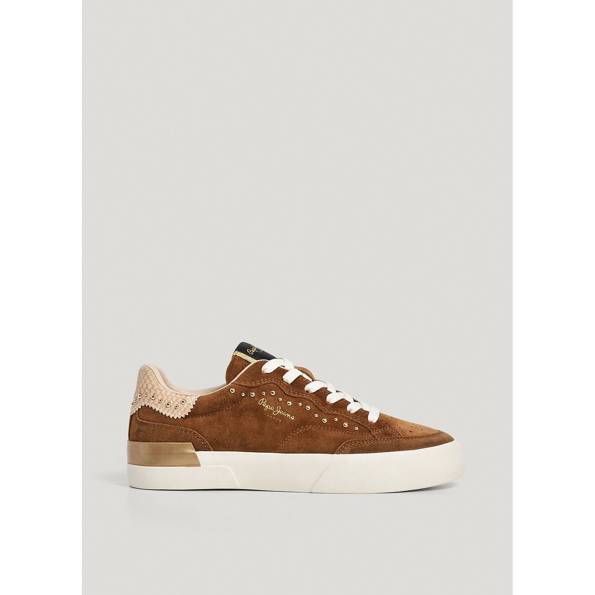 Milan West Low Top Trainers camel, PEPE JEANS