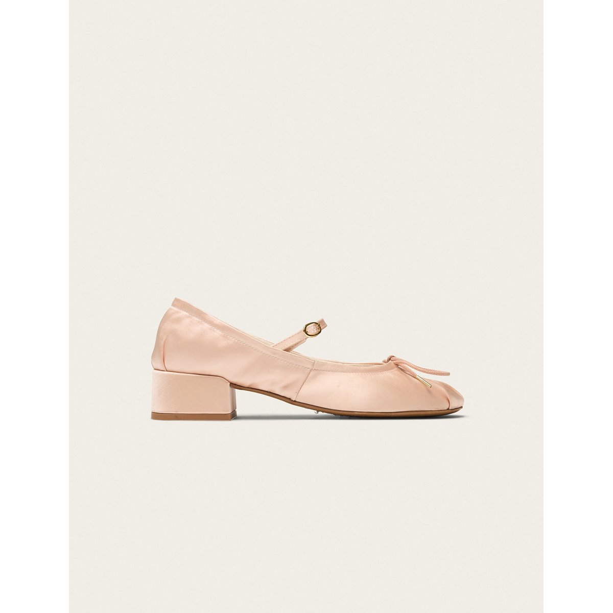 Escarpins TOVIA satin nude, ODAJE