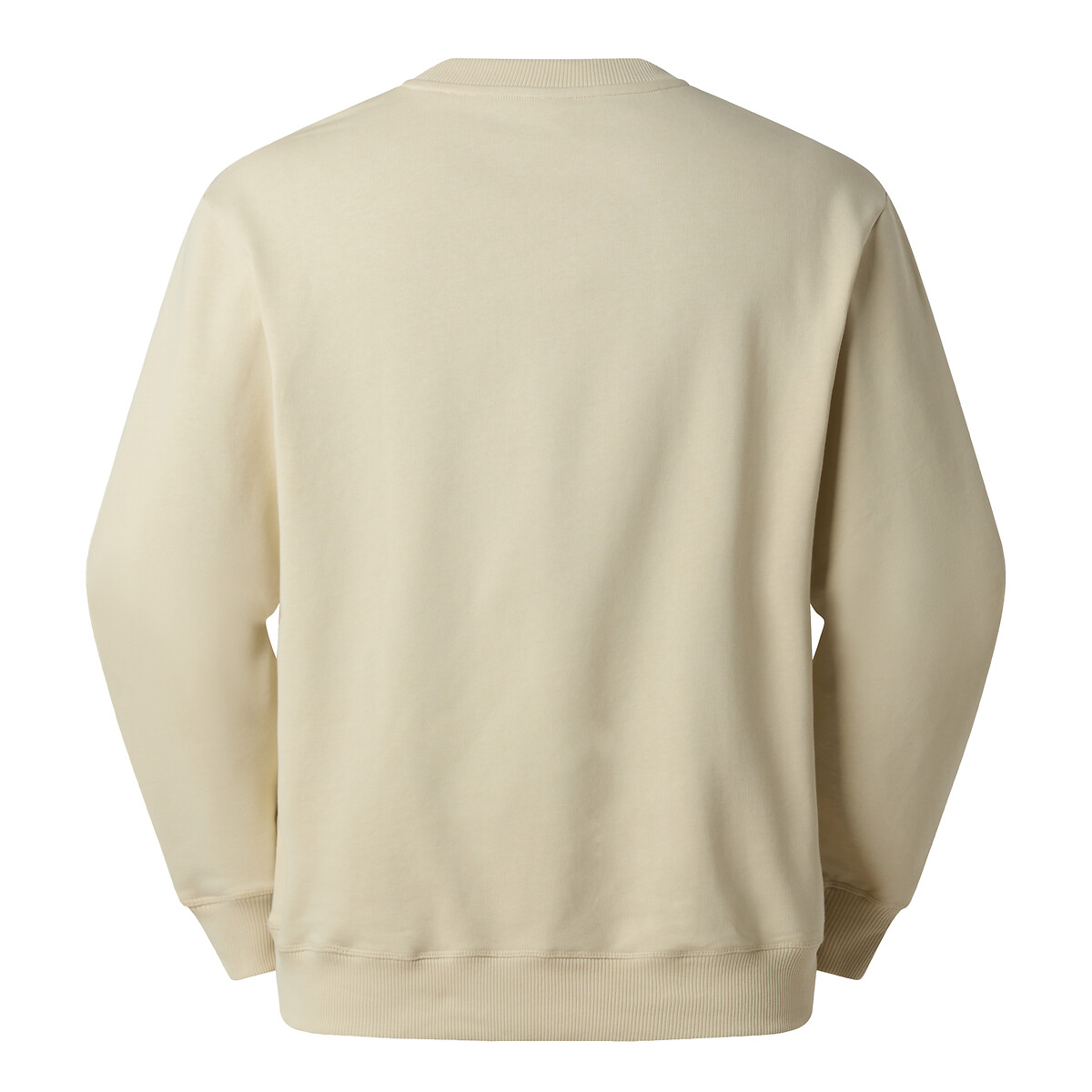 Sweater van geborsteld molton beige , THE NORTH FACE