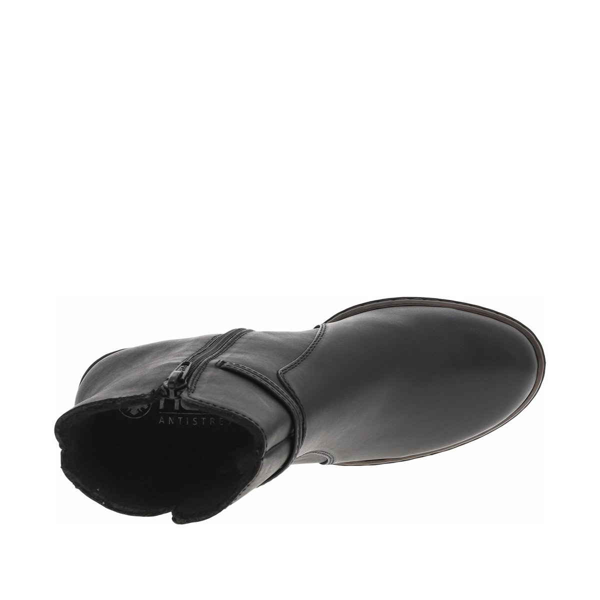 Bottines Talon Cuir Minato noires, RIEKER