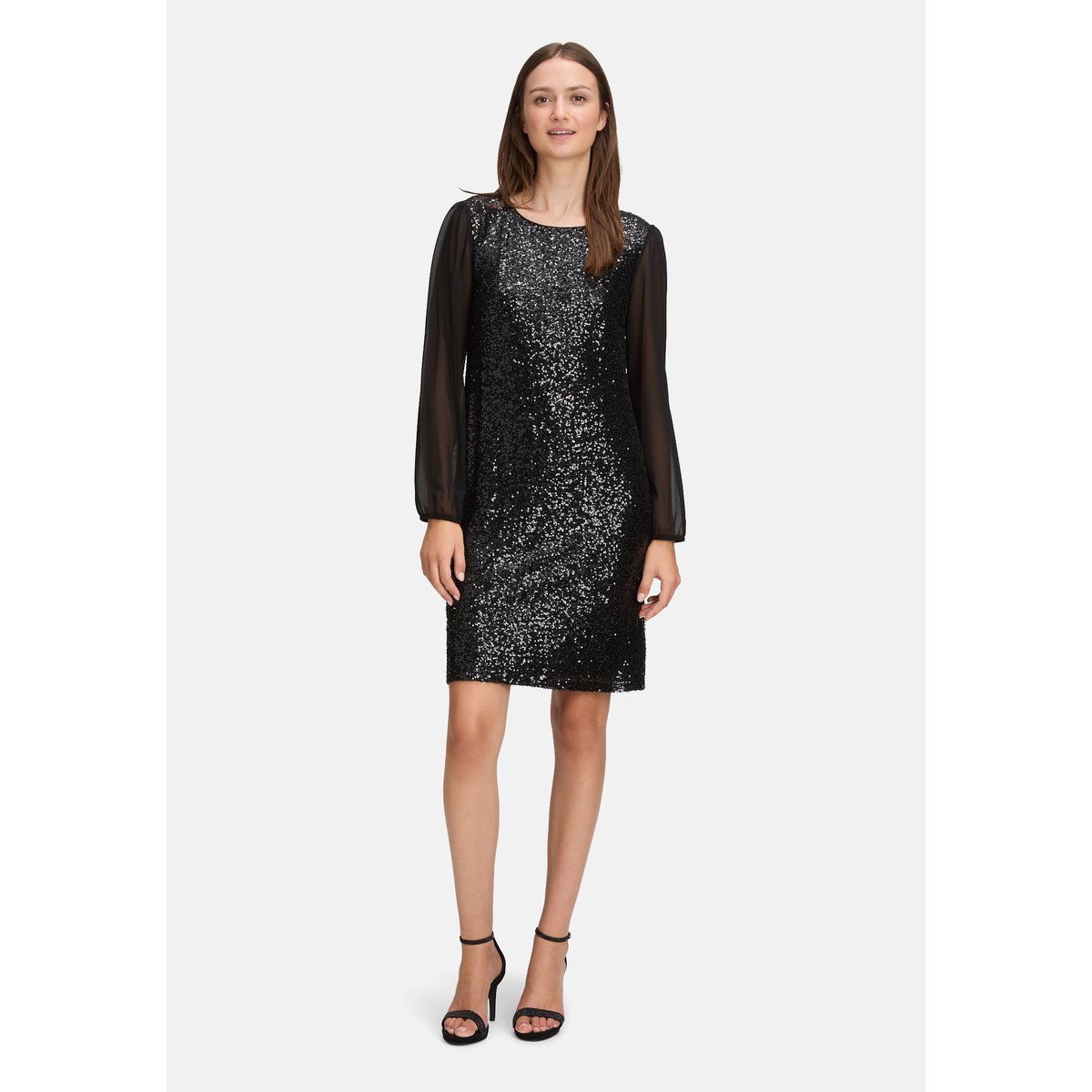 Robe de soirée à paillettes noir, BETTY & CO