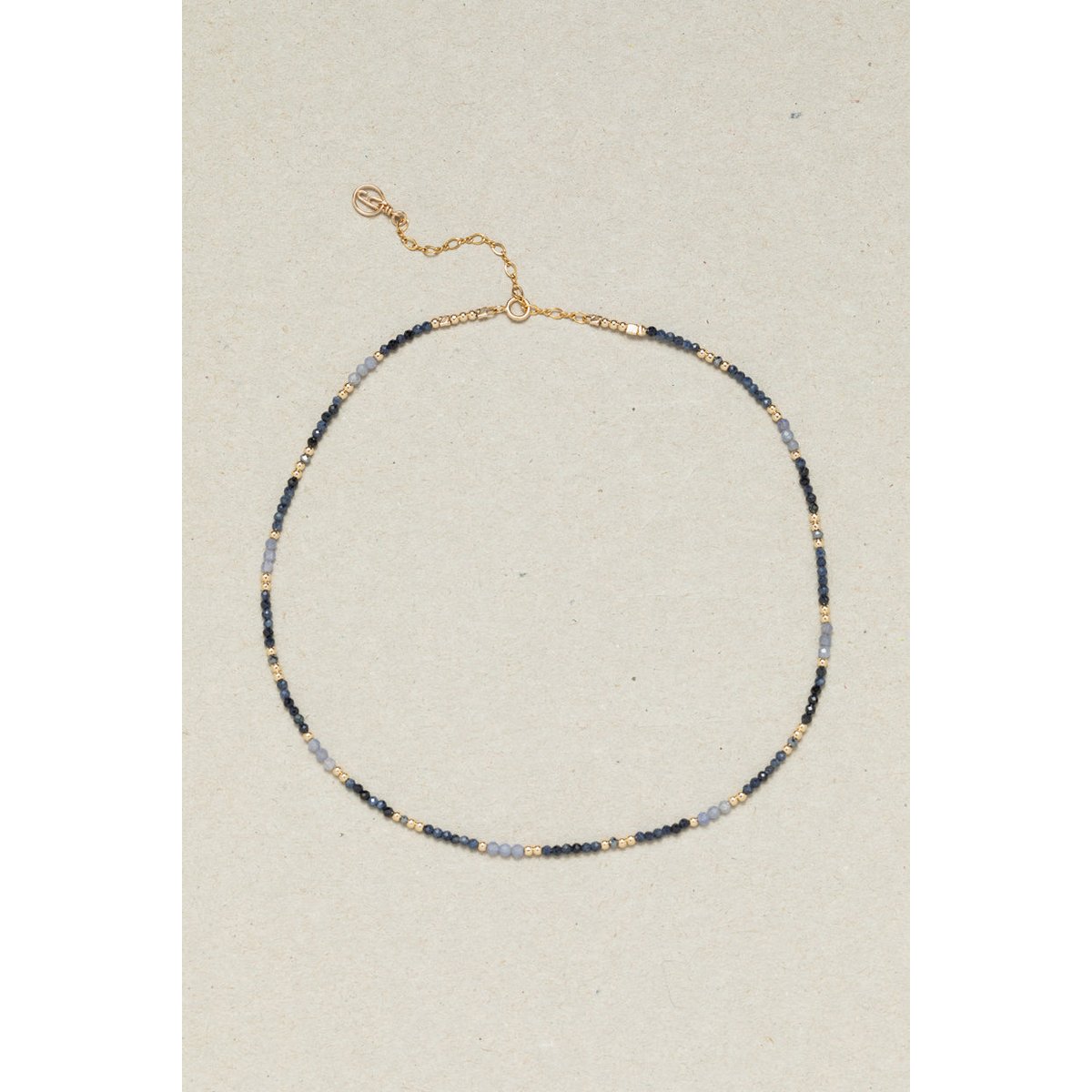 Collier-Bracelet double Queen - Azur azur, YAY PARIS