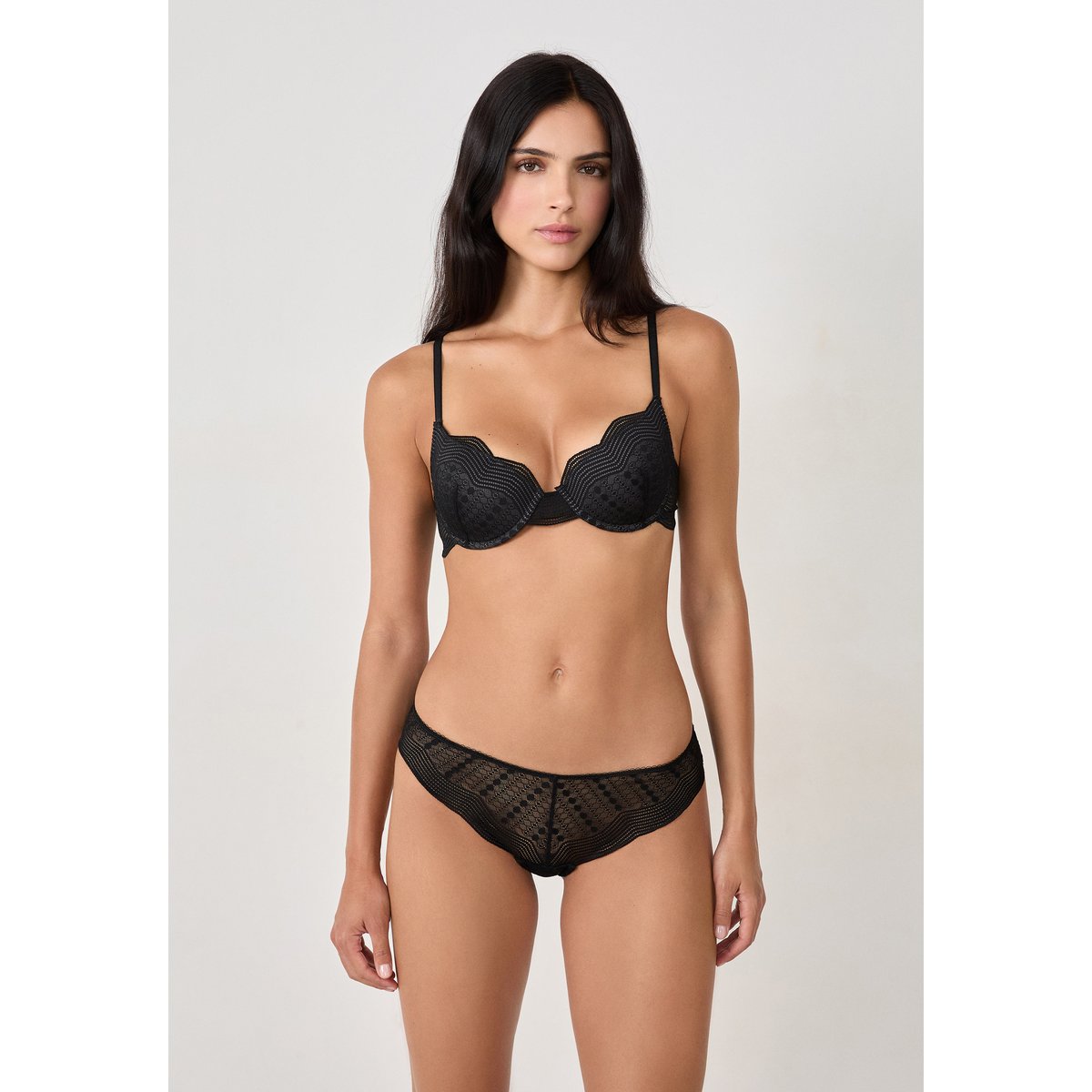 Hipster en dentelle ENVERGURE noir, ETAM