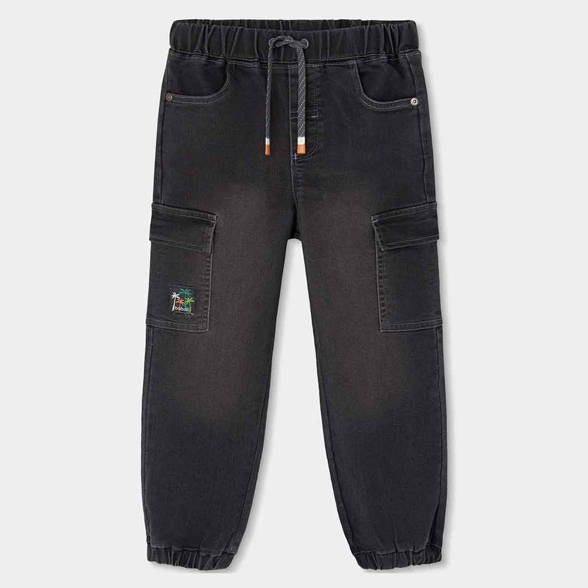 Pantalon enfant en jean gris, BOBOLI