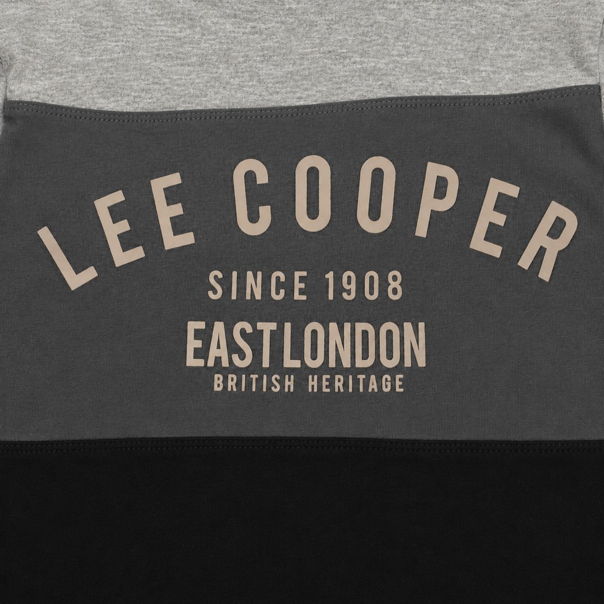 Pyjama imprimé à empiècements contrastés, col rond et manches longues COOL KIDS noir, LEE COOPER