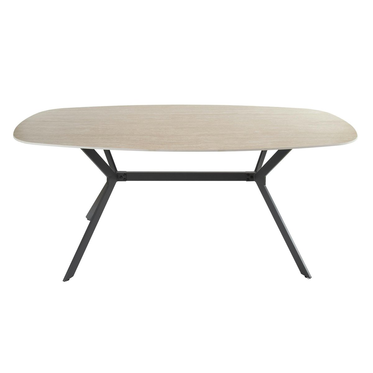 Table en céramique design 180 cm ASCOLI beige, PIER IMPORT