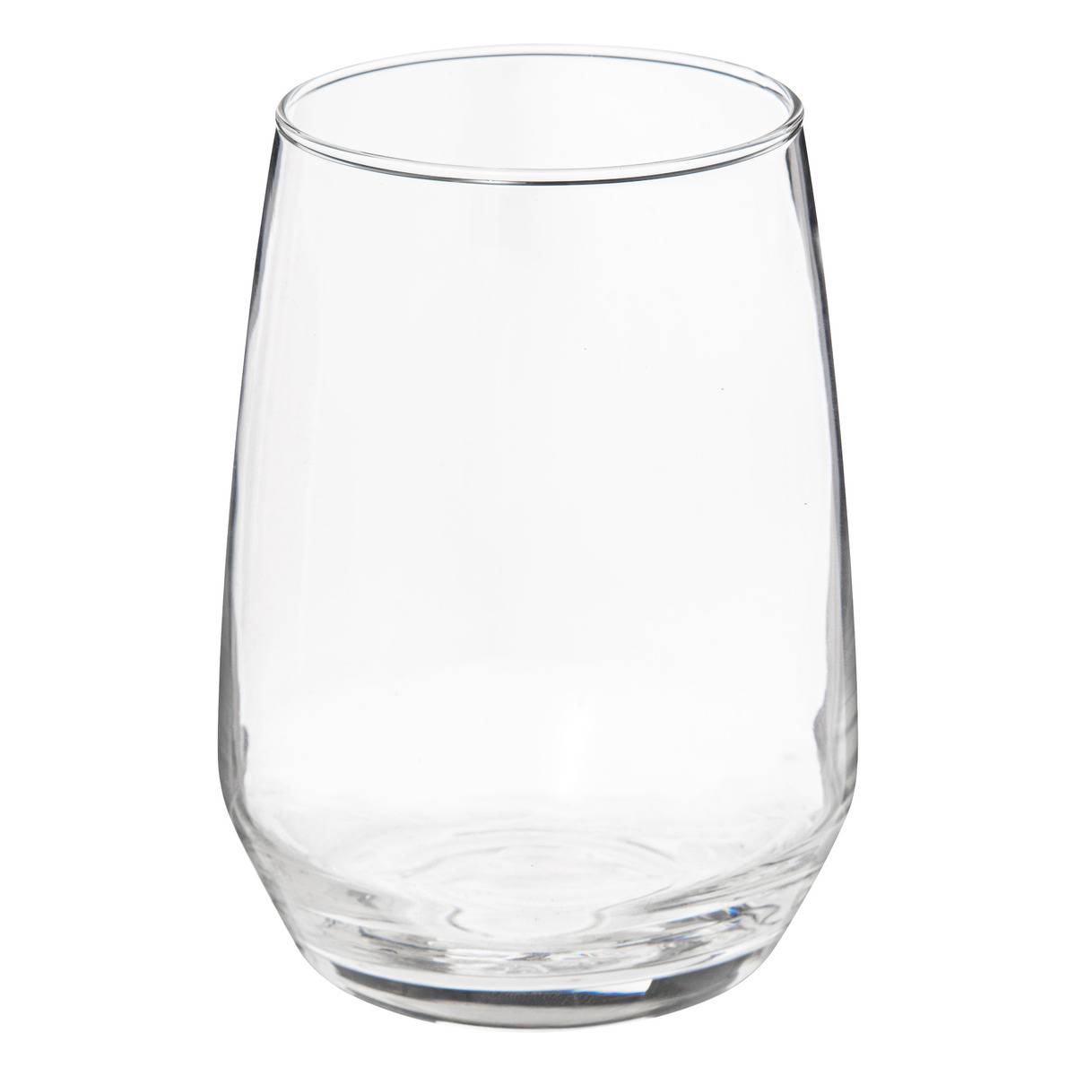 Lot de 6 verres en verre 45 cl NORA transparent, SECRET DE GOURMET