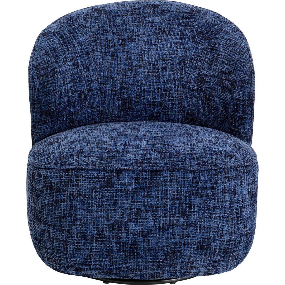 Fauteuil pivotant, ELLIE bleu foncé, KARE DESIGN