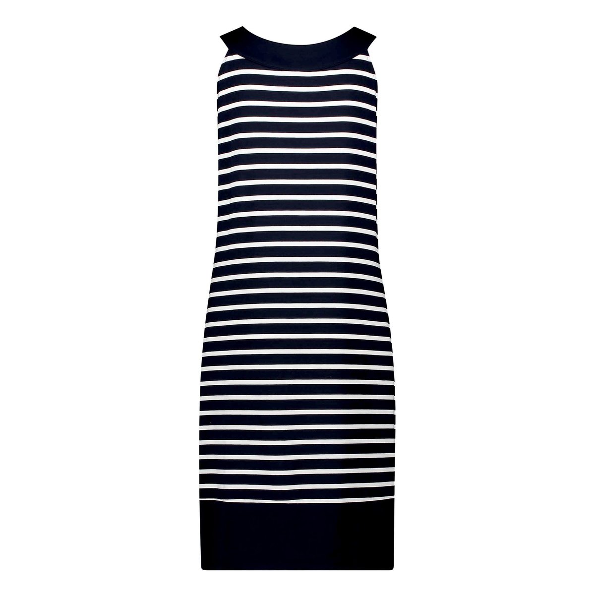 Robe d'été sans manches bleu/blanc, BETTY BARCLAY