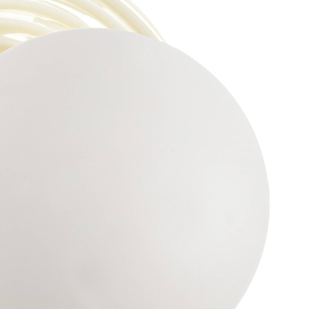 Applique en céramique moderne, Harriet beige, blanc, LINDBY
