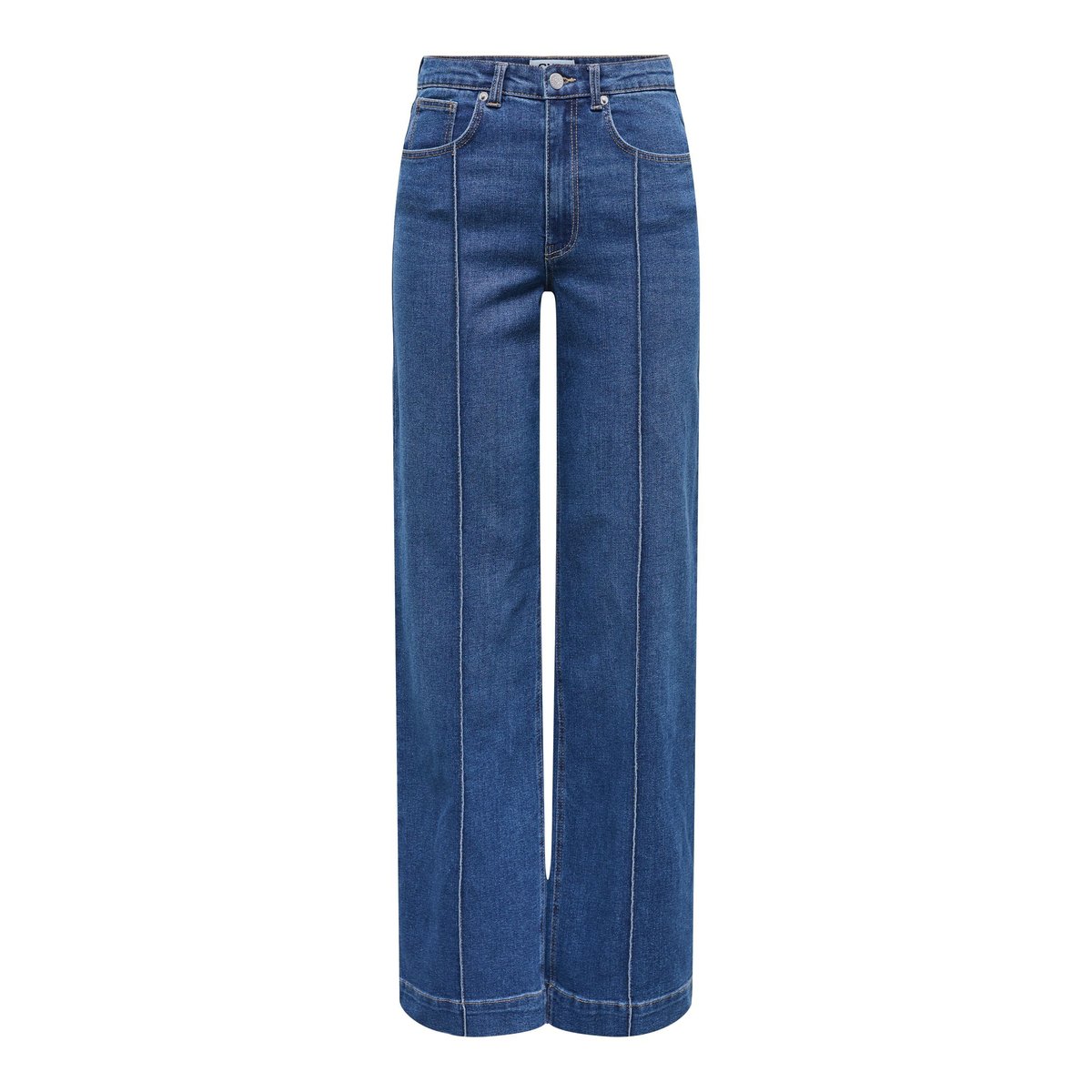 Jean À Jambe Large medium blue denim, ONLY