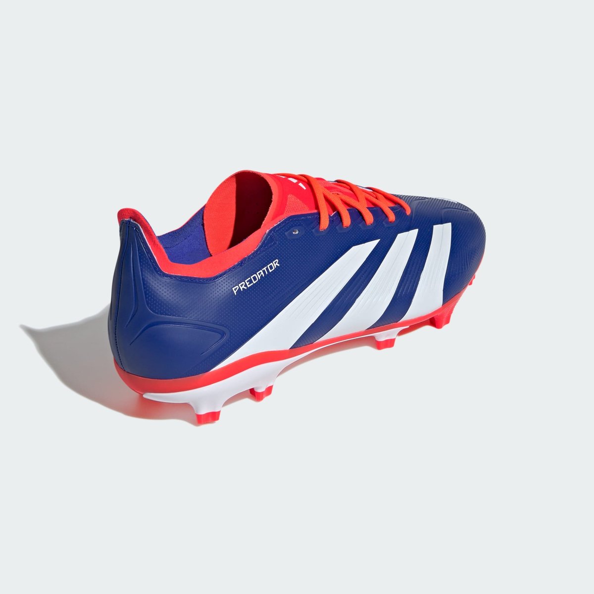 Chaussure Predator League Terrain souple lucid blue / cloud white / solar red, adidas Performance