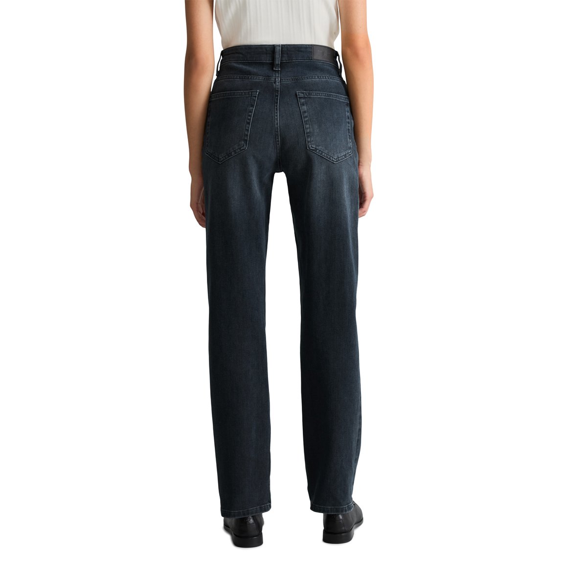 Jeans modèle Olina, coupe droite en coton stretch bio de haute qualité bleu, MARC O’POLO DENIM