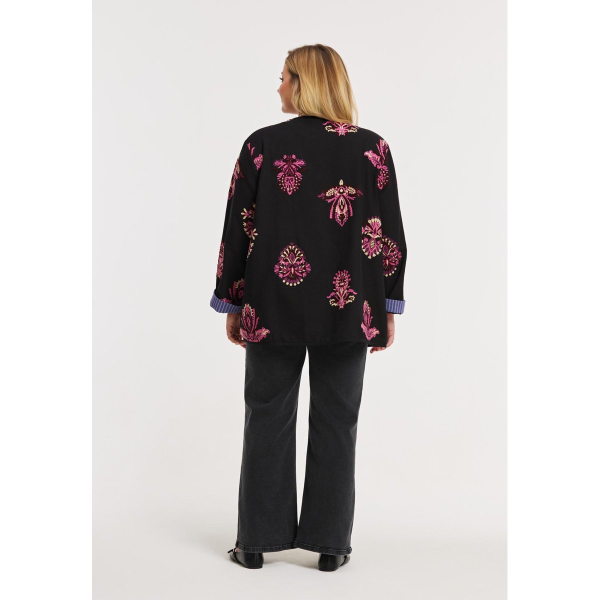 Blazer avec manches longues noir, YOEK