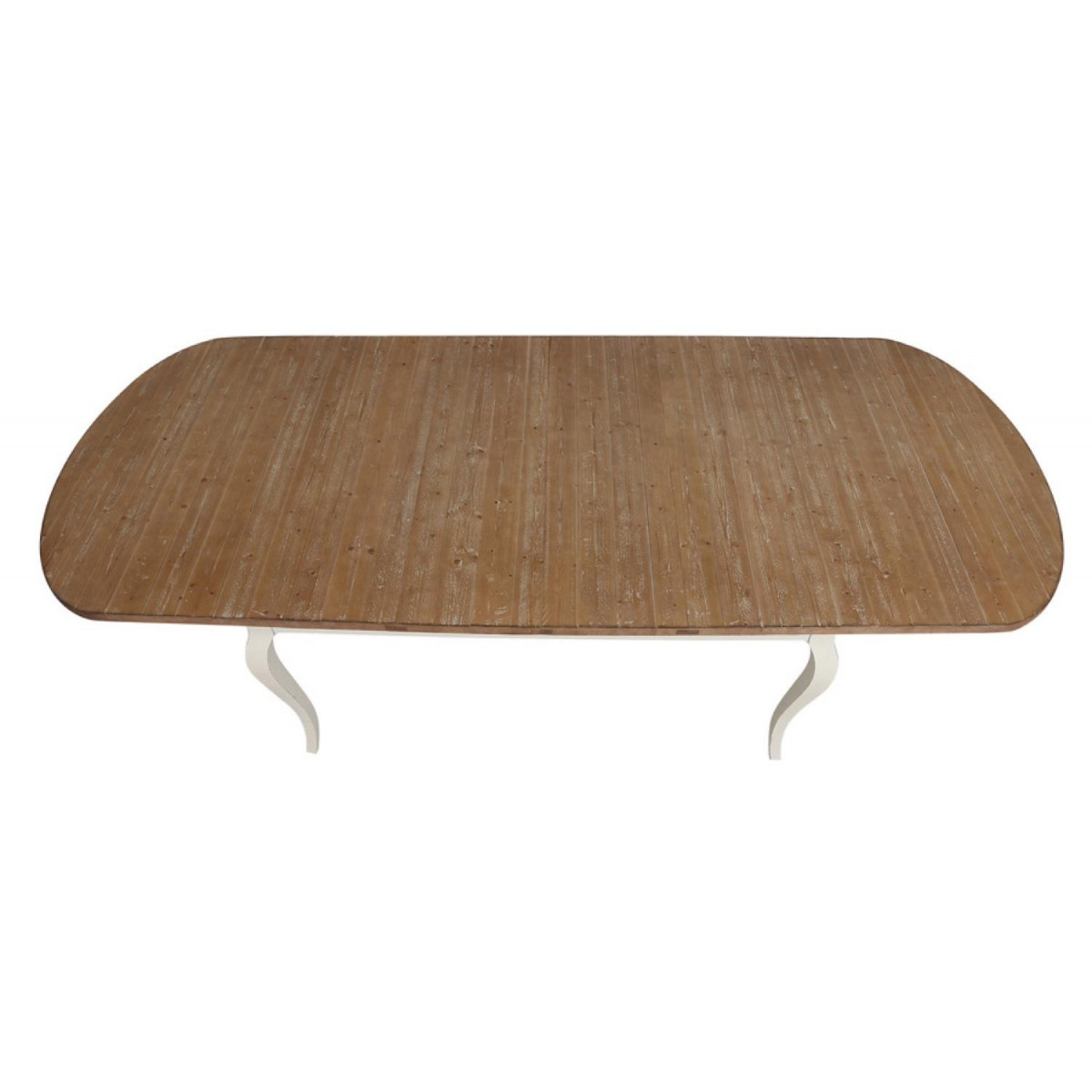 Table ovale extensible - PROVENCE blanc, INTERIOR'S
