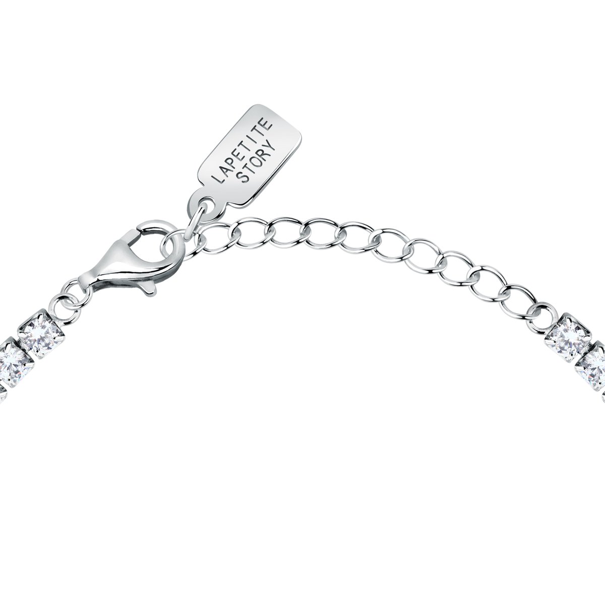 Bracelet SILVER argent, bleu, LA PETITE STORY