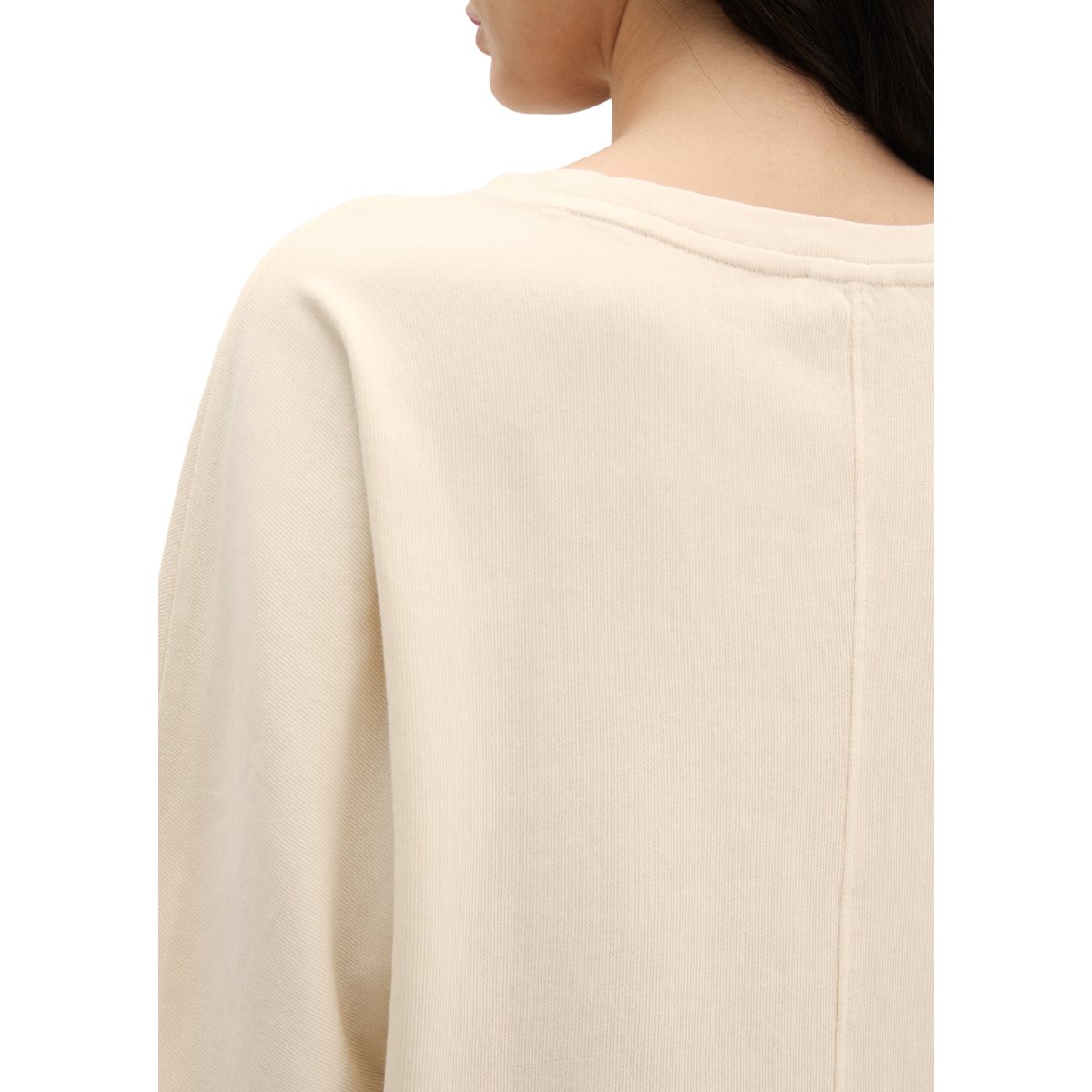 Manches longues loose en Organic Cotton Single Jersey beige, MARC O'POLO