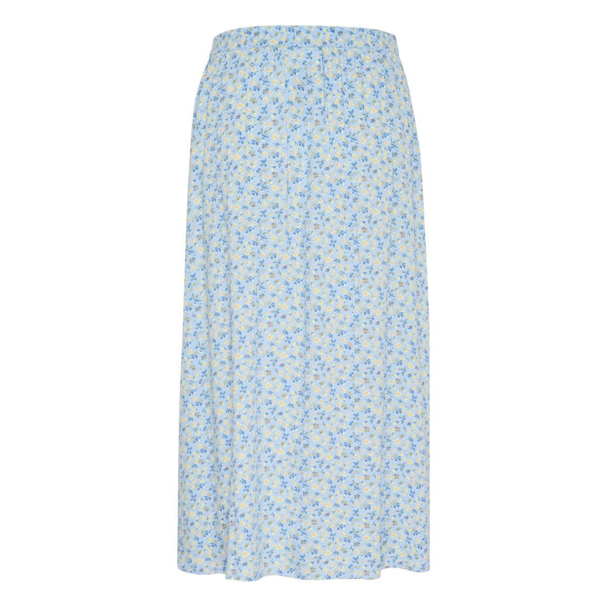 Jupe casual bleu/jaune small floral, CREAM