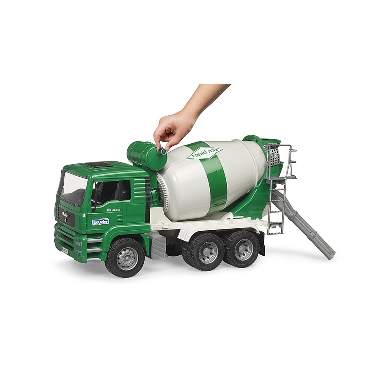 Camion-bétonnière MAN TGA multicolore, BRUDER