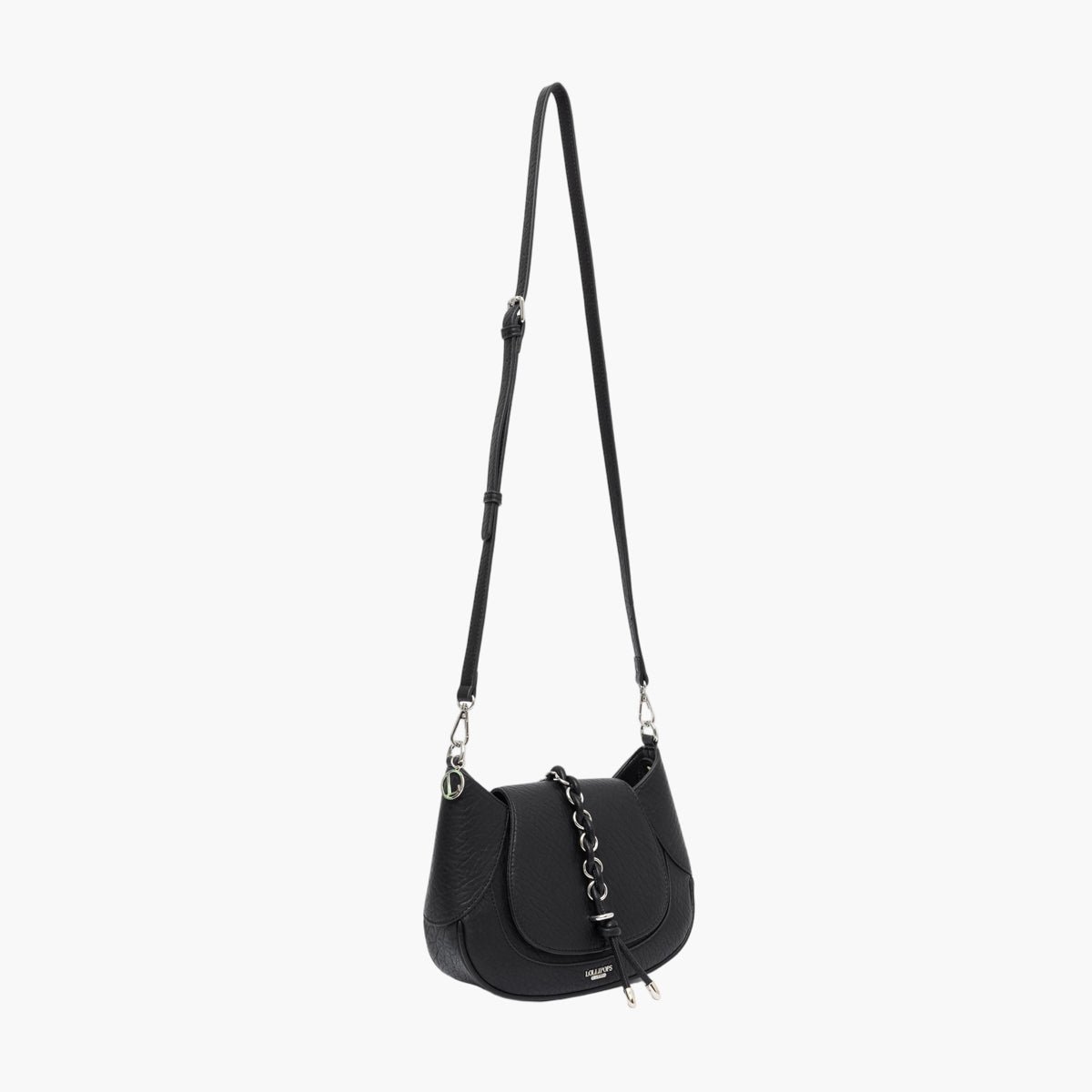 Sac porté épaule Traicy argenté,noir, LOLLIPOPS