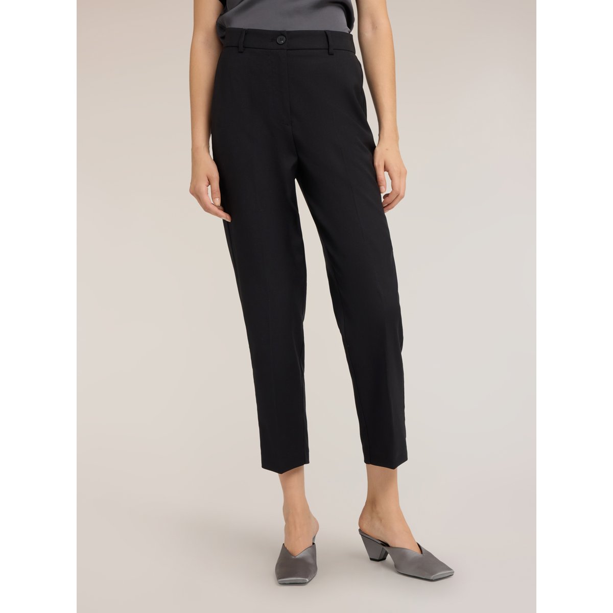 Pantalon coupe droite noir, MOTIVI