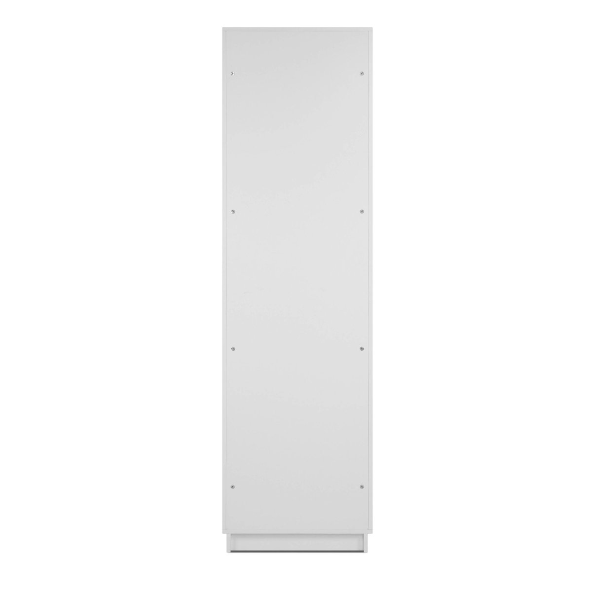 Colonne vitrine blanche 1 porte 4 niveaux RAVEN blanc, PIER IMPORT