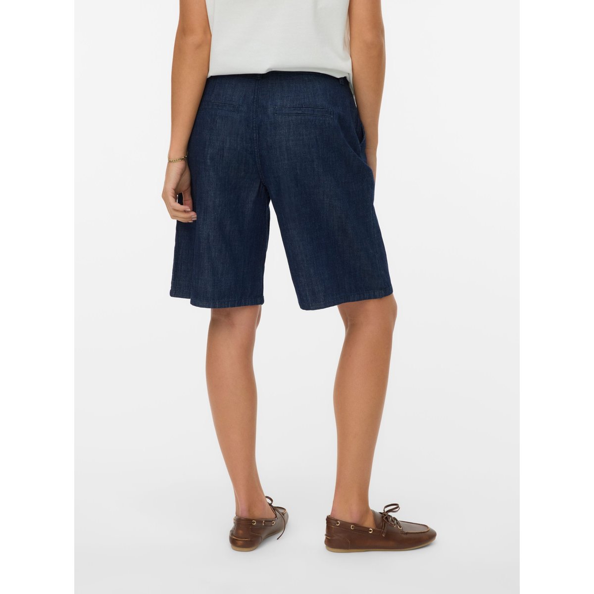Short En Denim bleue - dark blue denim 1, VERO MODA