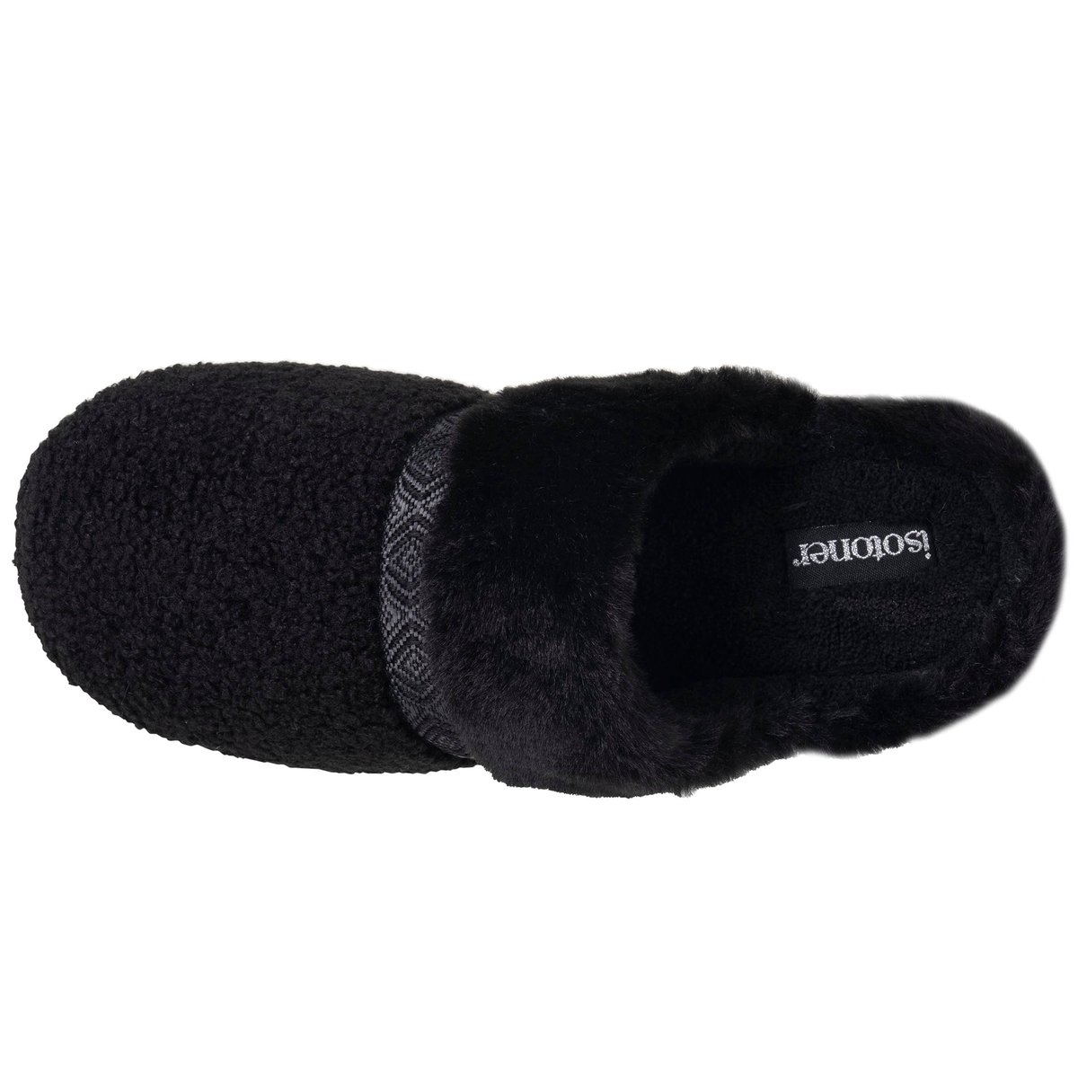 Chaussons Mules noir, ISOTONER