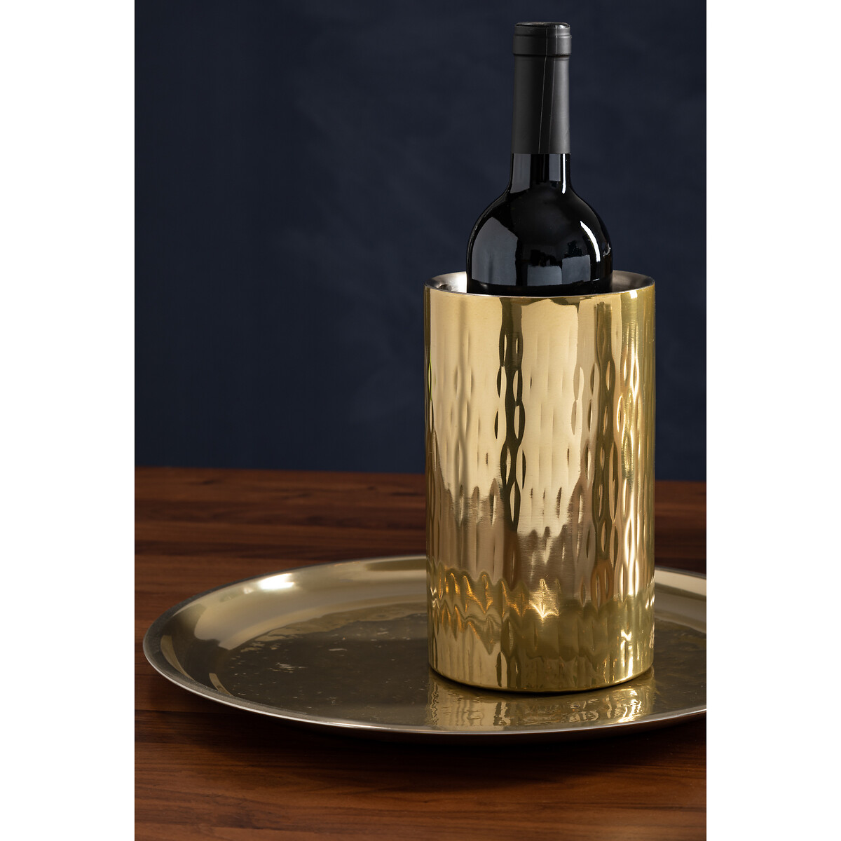 Large Metallic Serving Tray gold-coloured, SO'HOME