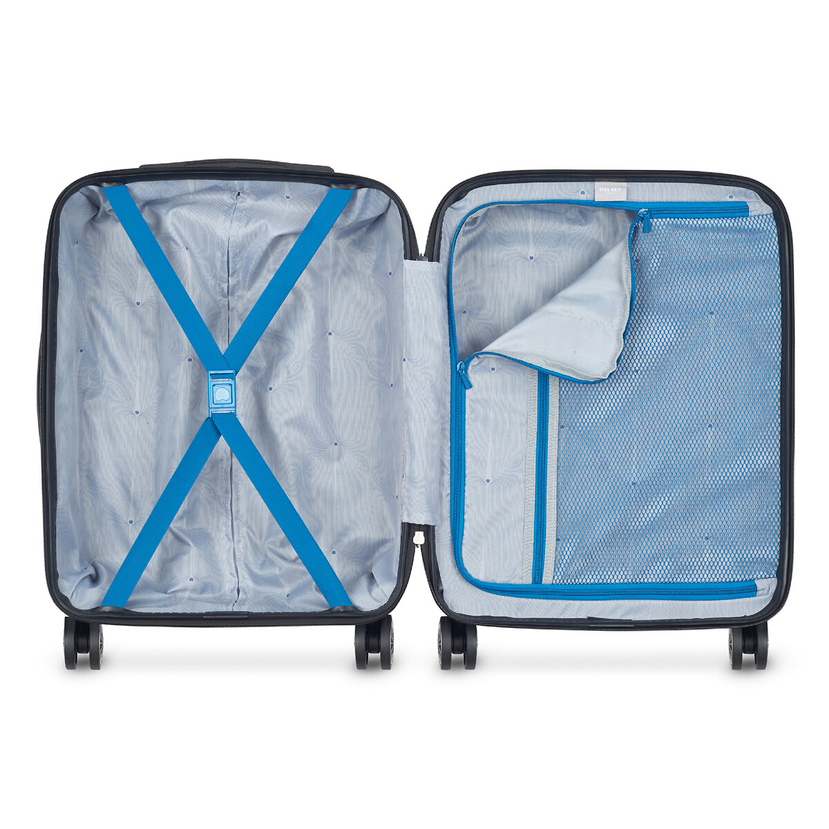Mala de cabine Comete Slim, 55cm, DELSEY caqui, DELSEY PARIS